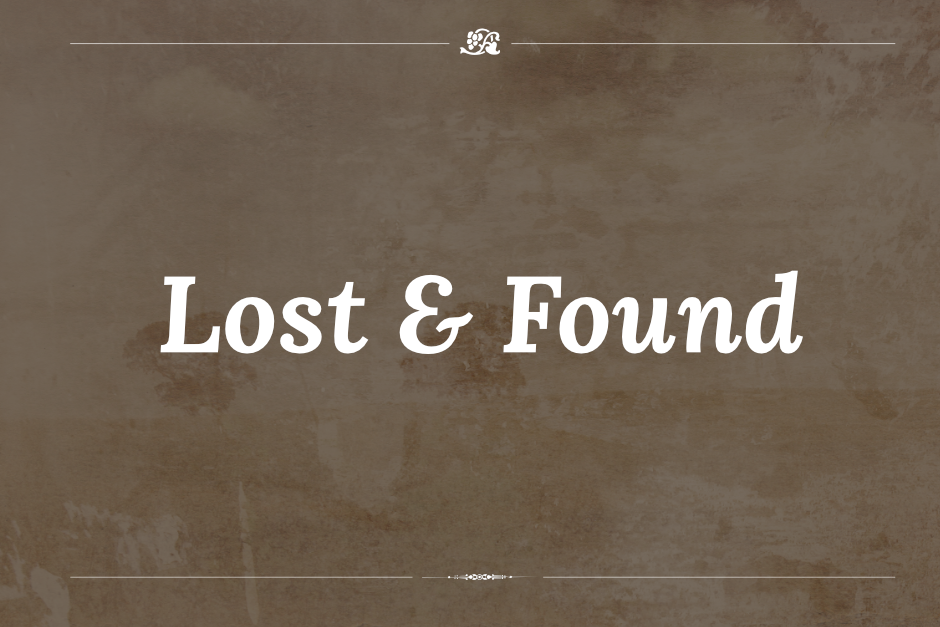 Lost and Found