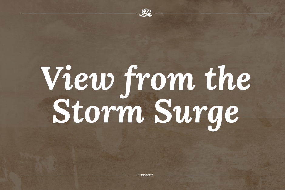 View form the Storm Surge